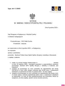 Skan wyroku – I C 239/25