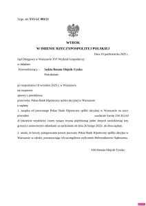 Skan wyroku – XVI GC 893/22