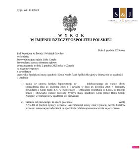 Skan wyroku – I C 339/23