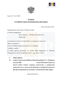 Skan wyroku – I ACa 158/24
