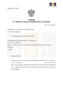 Skan wyroku – I C 1333/24
