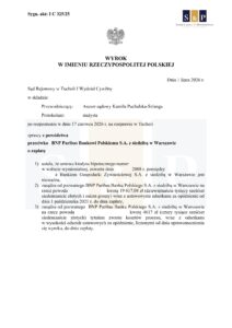 Skan wyroku – I C 325/25