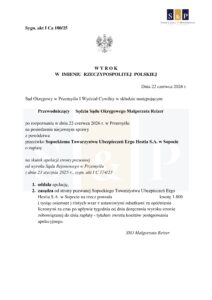 Skan wyroku – I Ca 180/25