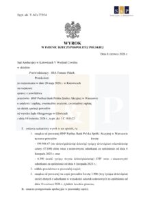 Skan wyroku – V ACa 775/24